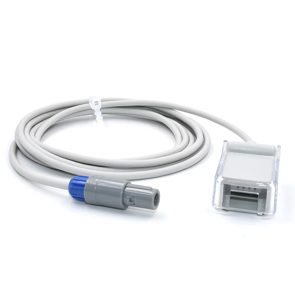 VS800 Spo2 sensor cable for PM7000/PM600/MEC1000 6-pin Spo2 adapter cable