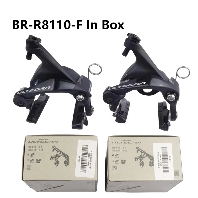 Shimano ULTEGRA R8100 Serie BR-R8110 F/RS/F + RS Direct Mount SLR-EV V-Brake R8110 Remklauw voor Racefiets Originele Shimano