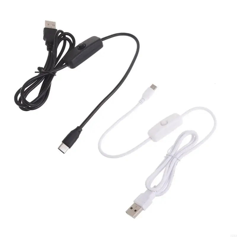 

A9BD USB-A Male Cable,Type-C Power Adapter Power Cord withSwith