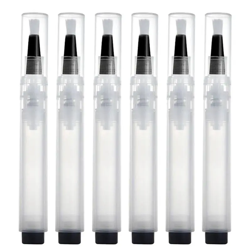 J1UL1N Fillable Touch Up Paint Pen Brush, 6Ml Multifunctional Pens For Home Repairs (6 Pcs)