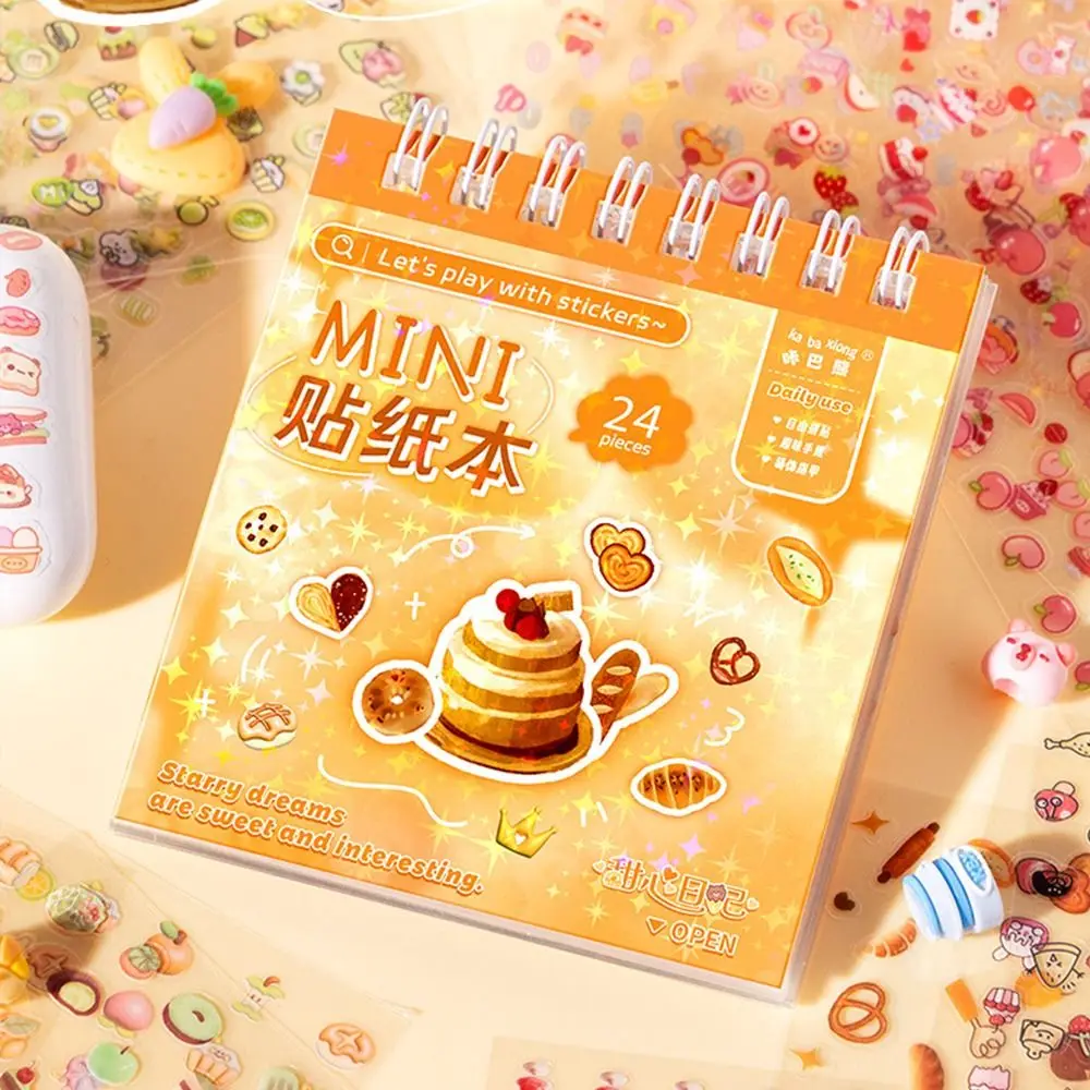 Autocollants pour ongles auto-adhésifs sans répétition, 24 pièces, autocollants de tasse multifonctions, dessin animé, pour décoration Nail Art, DIY bricolage