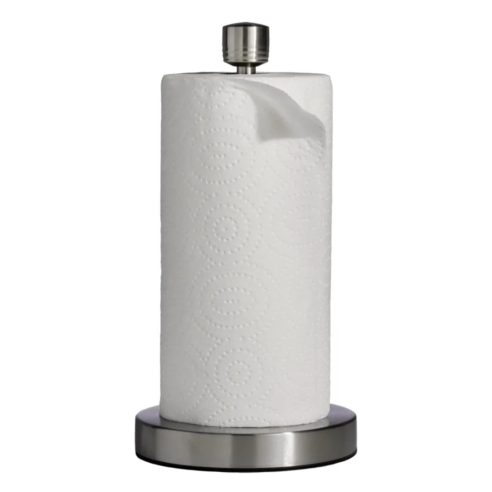 Brushed Stainless Steel Perfect Tear Paper Towel Holder