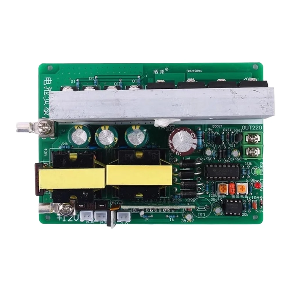 600W DC to AC Power Inverter Module 12V Input to 110V 220V Adjustable Output Modified Sine Wave for Car RV Boat