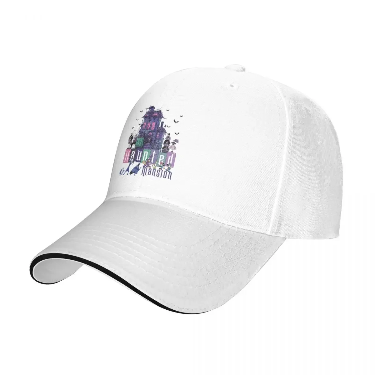 Haunted Mansion Halloween Baseball Cap Hip Hop Hat Man For The Sun Beach Bag Trucker Cap Mens Women's