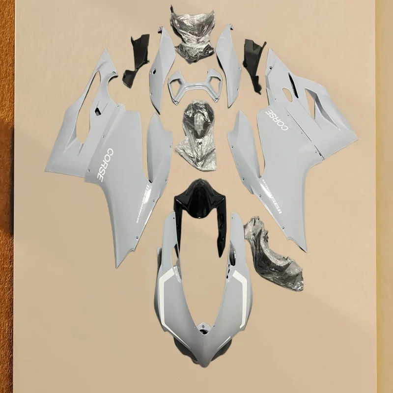 

New ABS Motorcycle Fairings Kit Fit for Ducati 899 1199 Panigale s 2012 2013 2014 12 13 14 Bodywork Set White Injection
