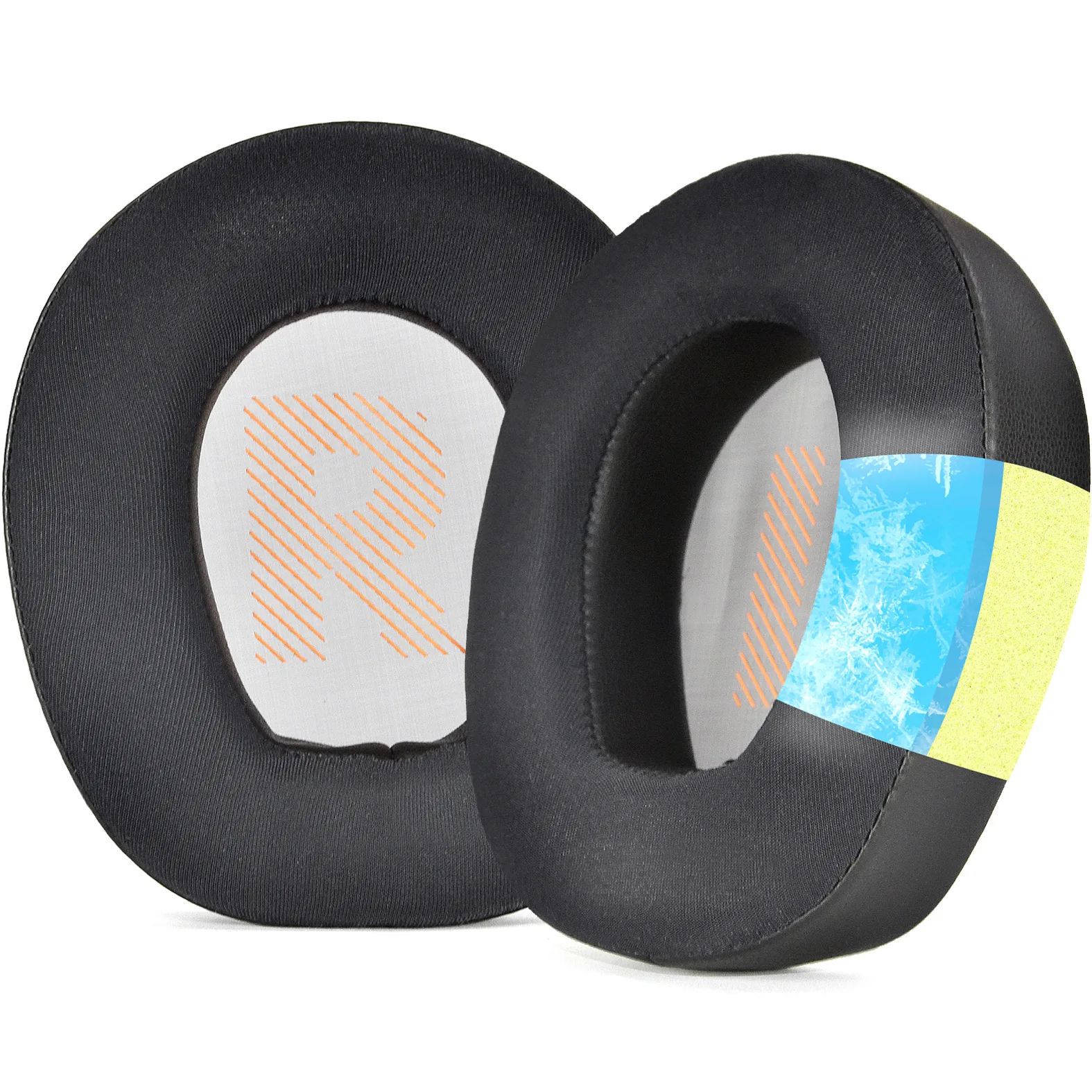 Cool Gel Ice-Feel Memory Foam Hoofdtelefoon Vervangende Oorkussens Compatibel Met JBL Quantum Q200/300 Gaming Over-Ear Headset