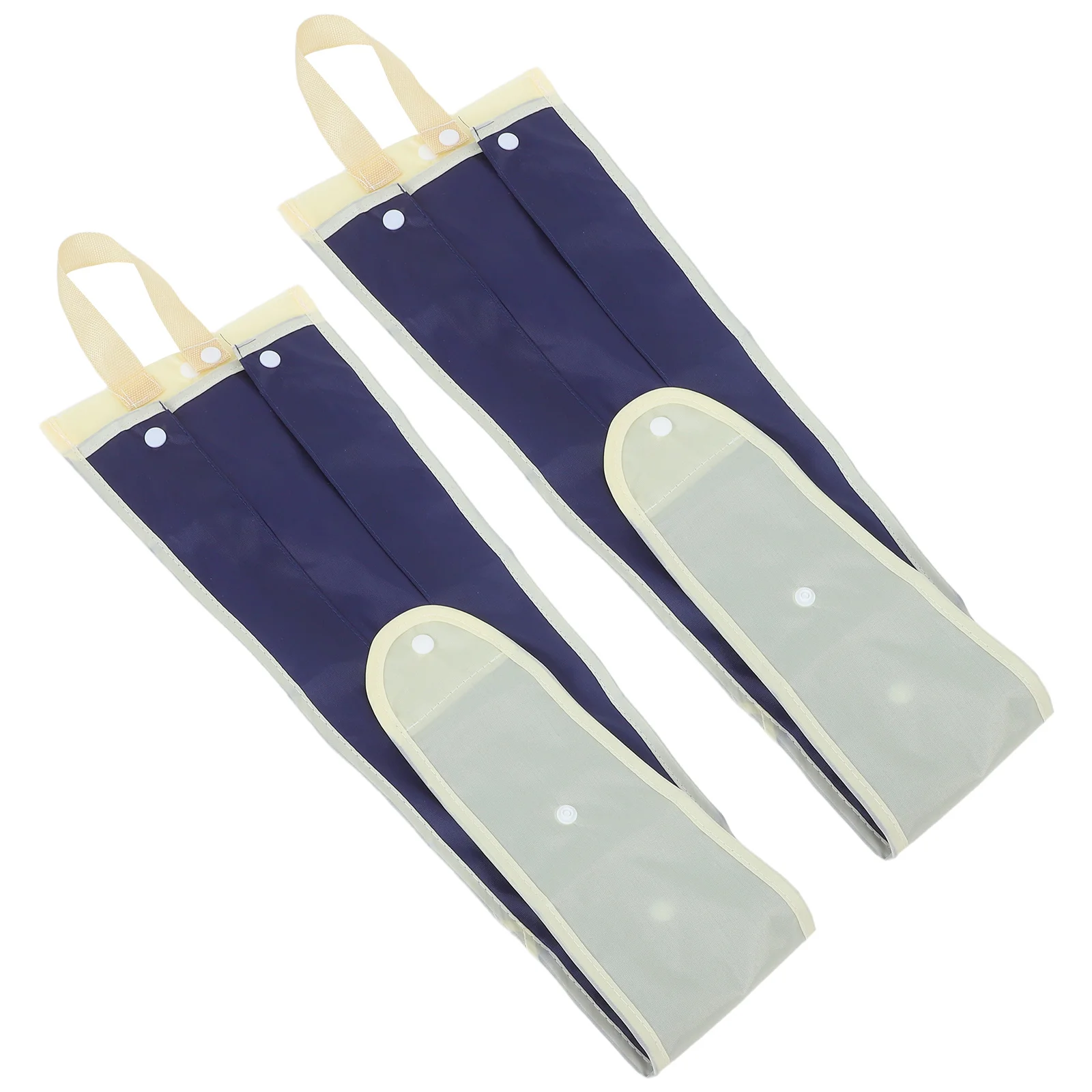 

2Pcs Waterproof Umbrella Pouch Folding Travel Organizer Portable Hanging Pouch for Use Drip Proof Storage Solution