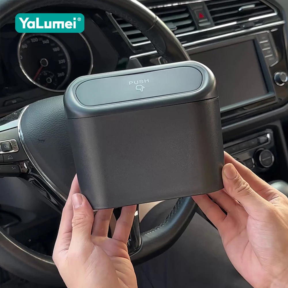 

For Audi A3 8L 8V 8P S3 RS3 A4 B6 B7 B8 S4 A5 S5 RS5 A6 C5 C6 C7 S6 RS6 Portable Car Trash Can Garbage Pocket Sundries Storage