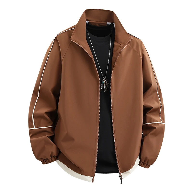 

Autumn New Men's Jacket 2025 Spring Coats Thin Windproof Jacket Men's Casual Mountaineering Camping Waterproof Coat Men Clothing