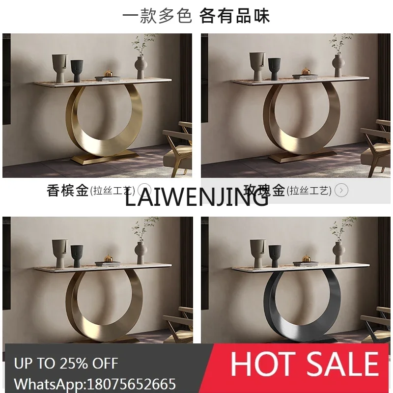 

T9-Light Luxury Entrance Platform Simple Corridor Aisle Cabinet End View Platform