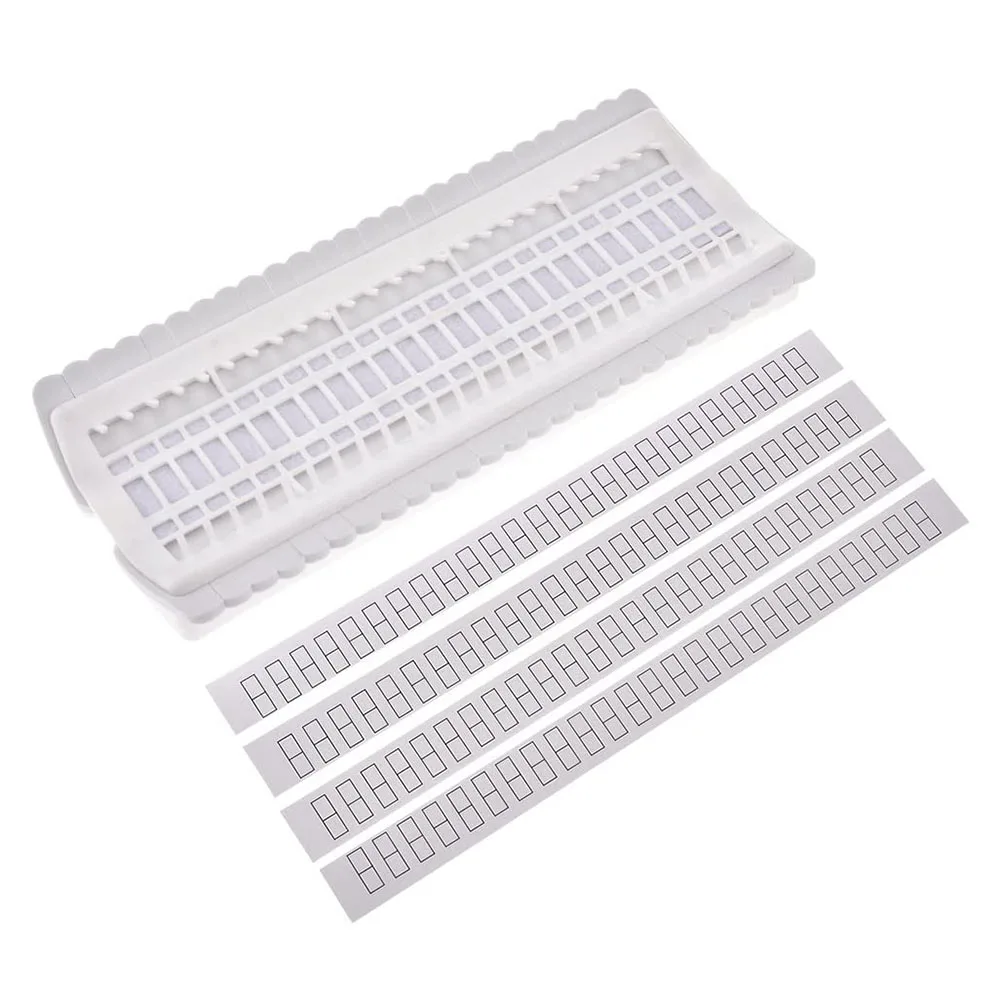 

1pc Embroidery Floss Organizer Plastic Thread Holder 50 Positions Stitch Tool Lightweight For Home Use Great Gift