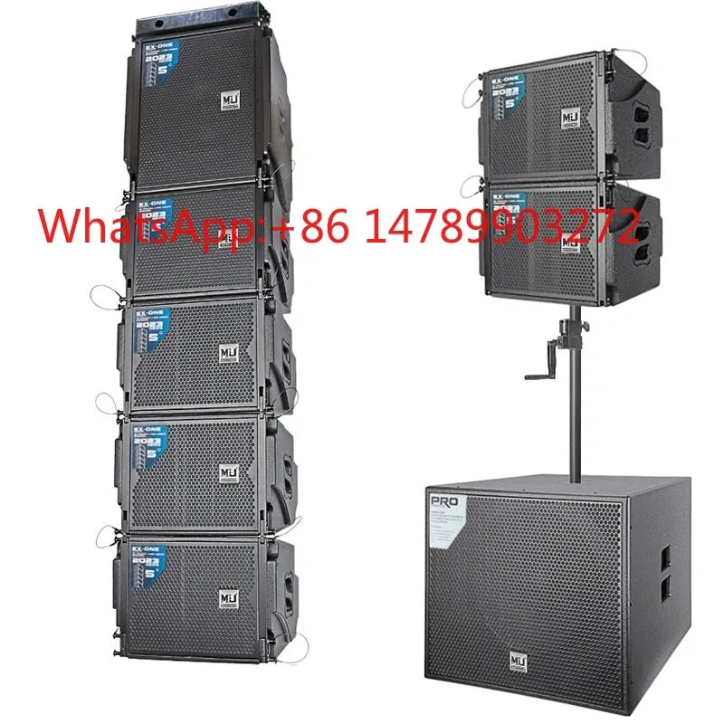High‑Performance 10Inch Active Speakers Line Array Audio Stage Wedding Party DJ Outdoor Live Event