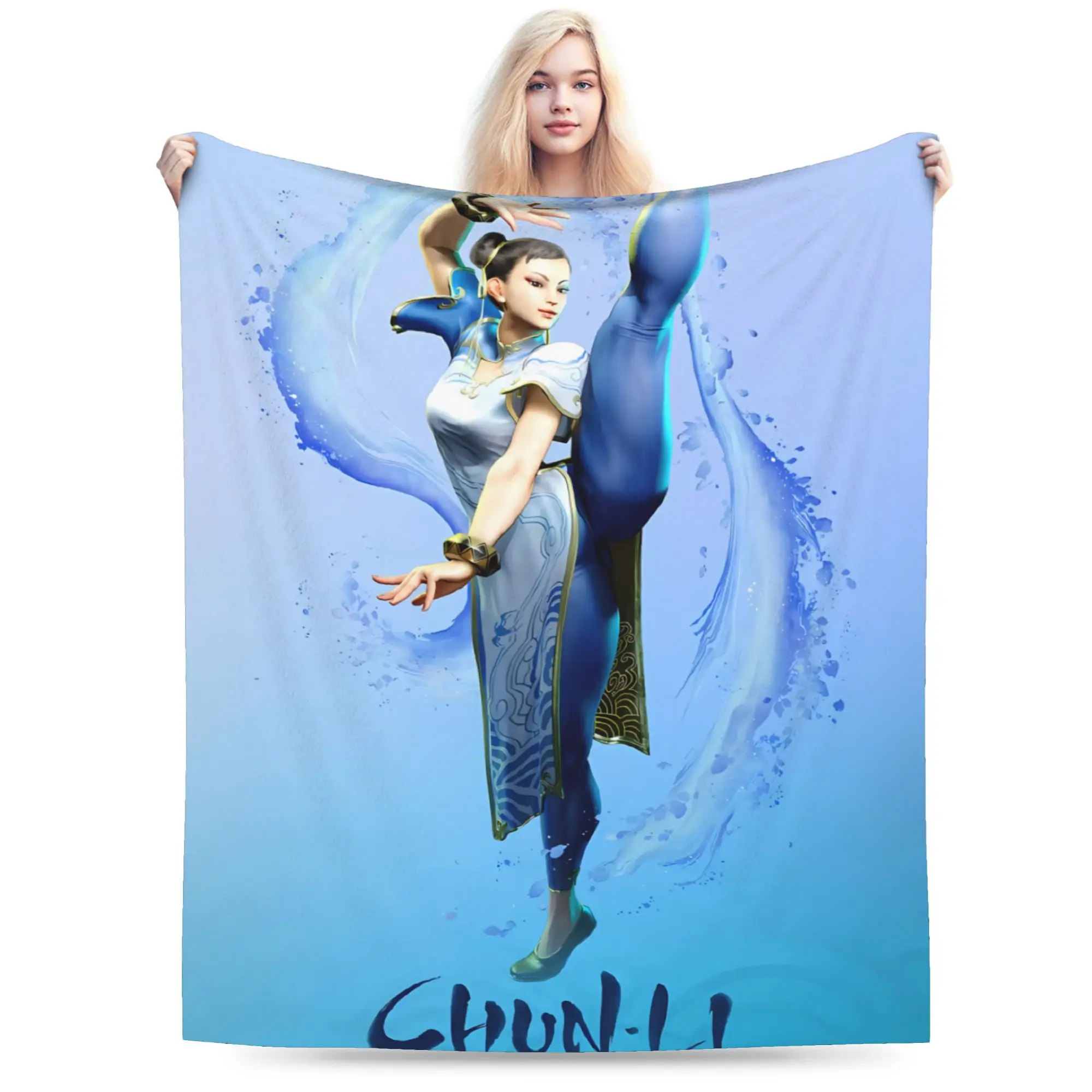 Retro Street Fighter 6 Blanket Characters Travel Flannel Bedding Throws For Living Room Soft Warm Bedspread Birthday Present