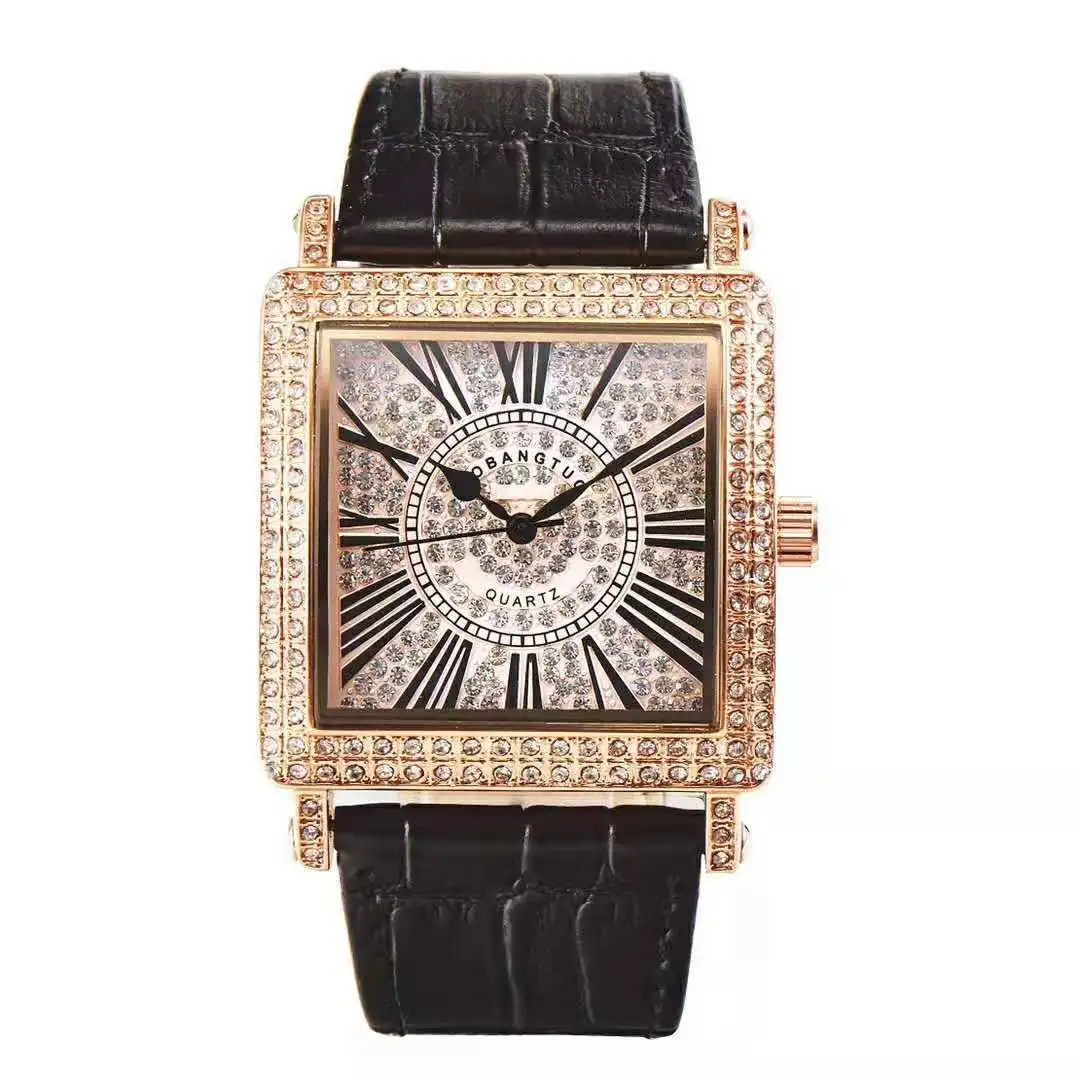 

Fashion trend women's watch, diamond-encrusted rose gold women's watch, waterproof watch women's watch