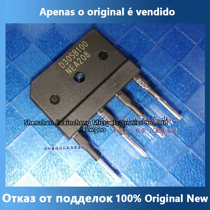 (10pieces) D30SB100 Original Imported Brand New Induction Cooker Rectifier Bridge Stack D30XB100 ZIP-4