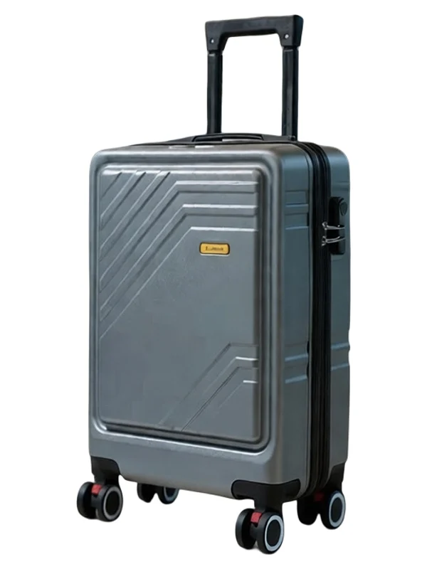 lightweight-zippered-hand-carry-on-cabin-luggage-suitcase-durable-abs-pc-material-universal-gender-travel-bag
