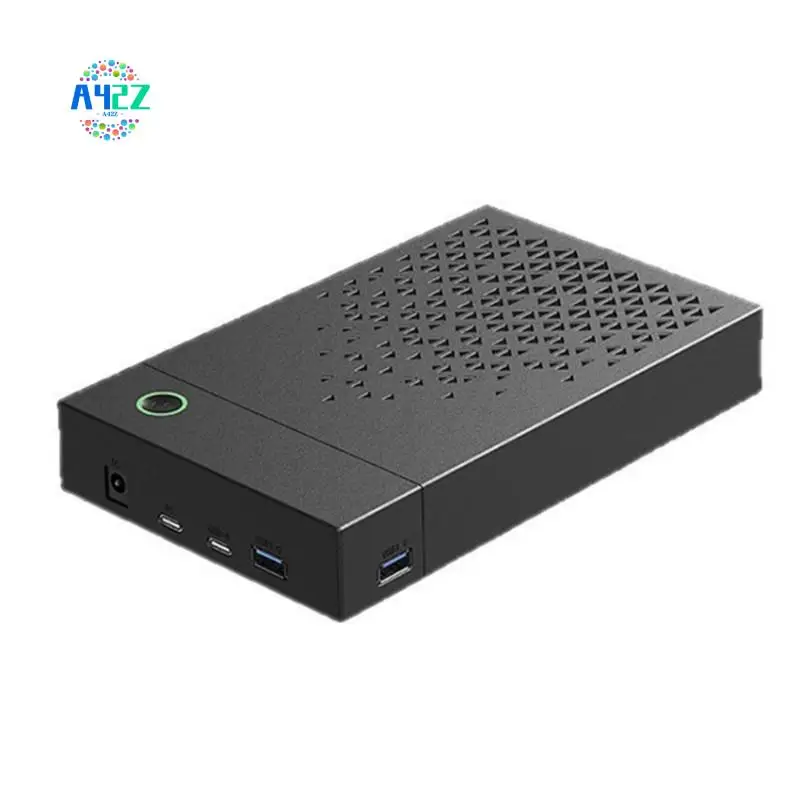 A42Z-3.5 Inch Multifunction Plastic Hard Drive Enclosure For Desktop And Laptop - Universal SSD/HDD Compatibility EU Plug