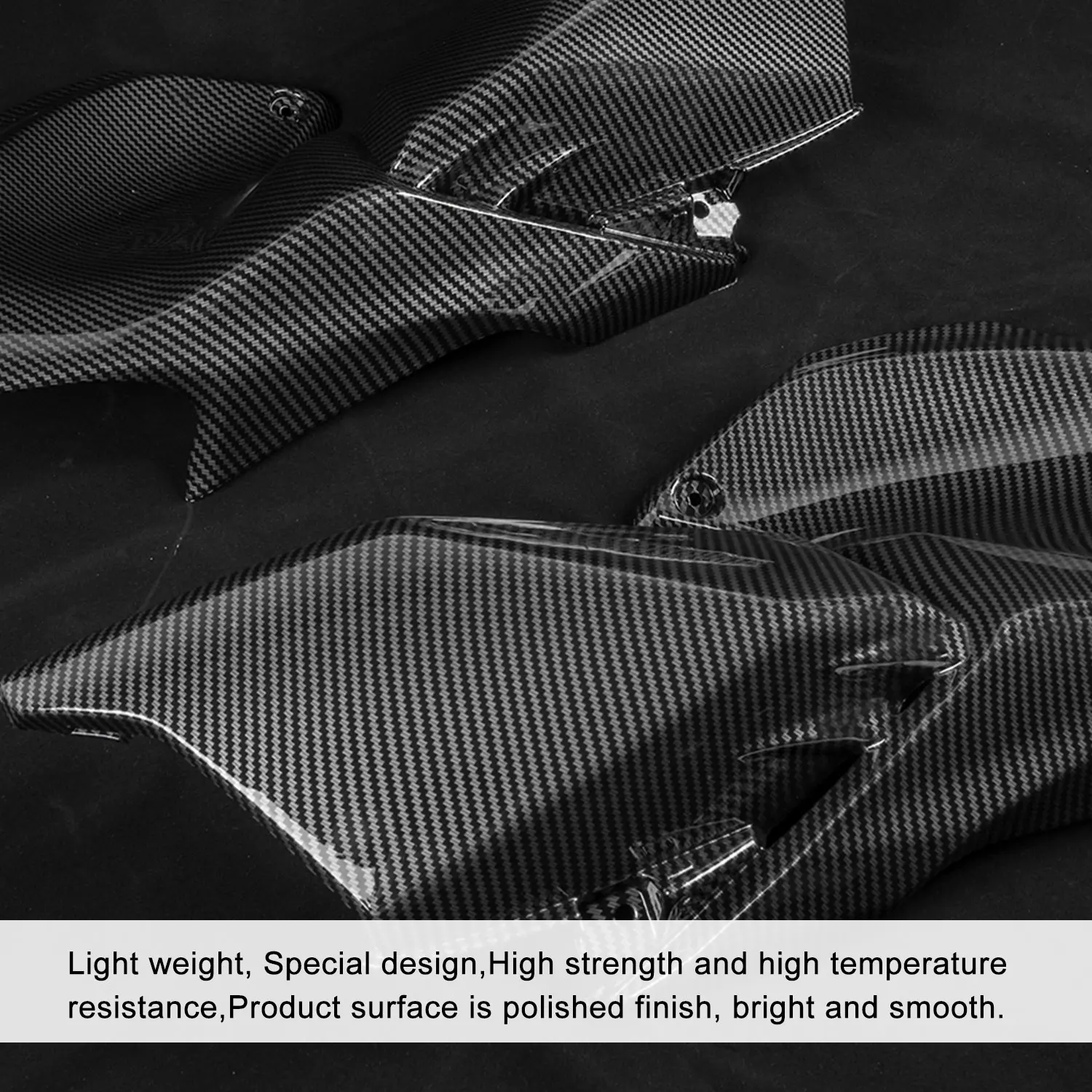 خزان وقود دراجة نارية لوحة جانبية هدية لكاواساكي Z900 Z 900 2020 2021 2022 2023 2024 غطاء حامي جانبي القلنسوة #4