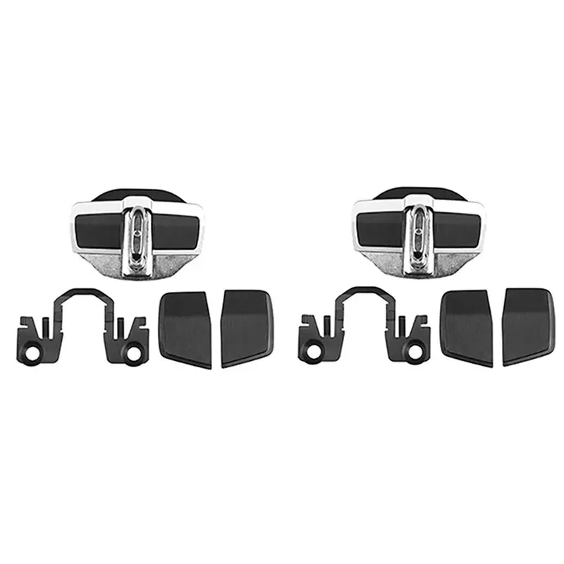 Efficientt-4Set Car TRD Door Lock Buckle Stabilizer Protector Latches Stopper For Toyota Camry RAV4 Sienna Crown Yaris Highlande