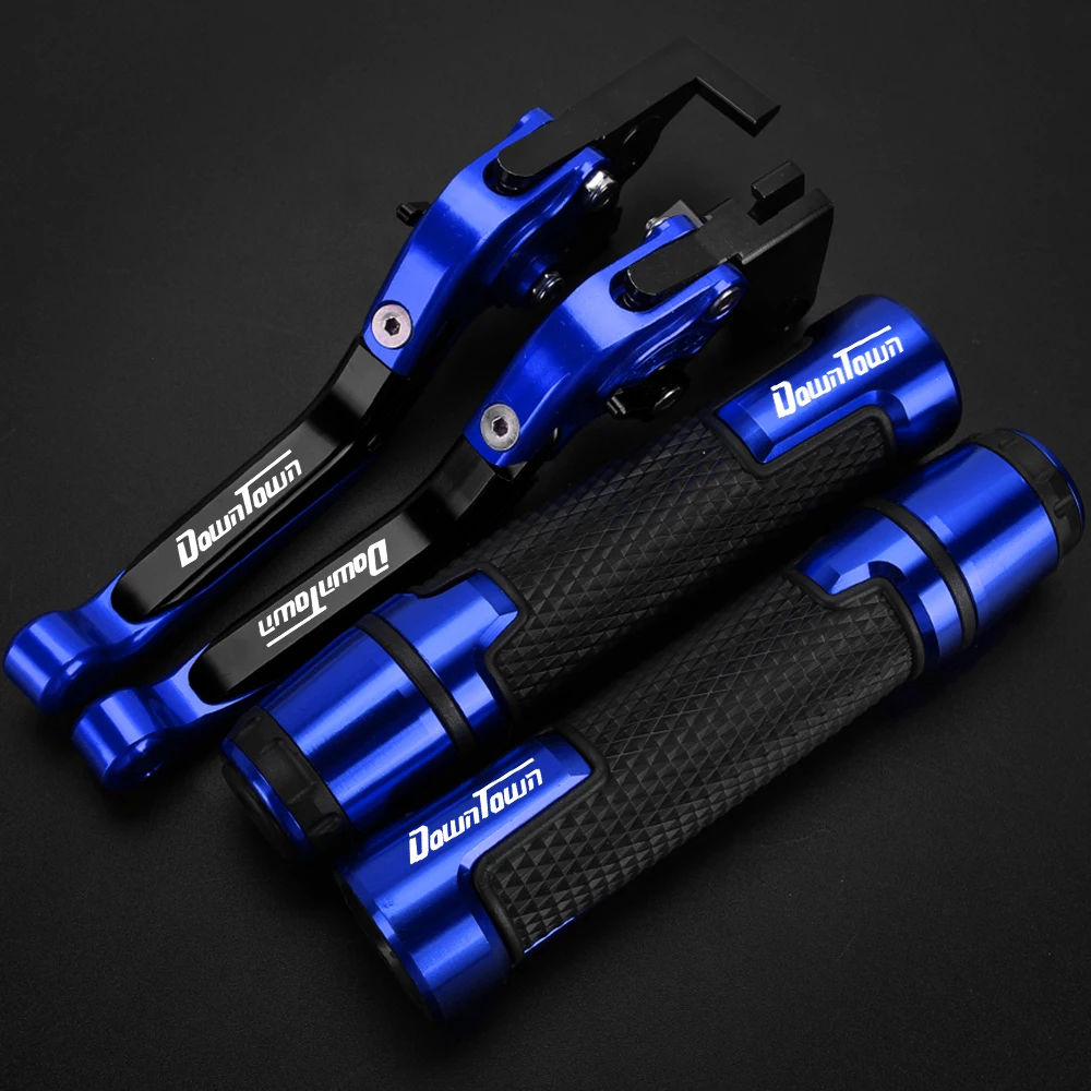 

For KYMCO DOWNTOWN DT 125 200 300 350 125i 200i 300i 350i 2025 Motorcycle Brake Clutch Levers Handlebars Handle Grips Bar Ends