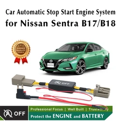 For Nissan Sentra B17 B18 Car Automatic Stop Start Engine System Off Closer Device Control Sensor Plug Cable Accessories