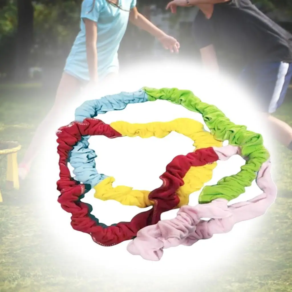 Cooperative Stretch Rope Cooperative Play Early Education Toy Multi Sizes for Playground Activities School Party Games Family