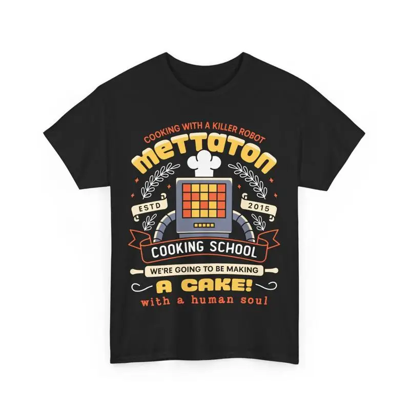 Mettaton Cooking School Crest T-Shirt Undertale Videospiel Papyrus Rpg