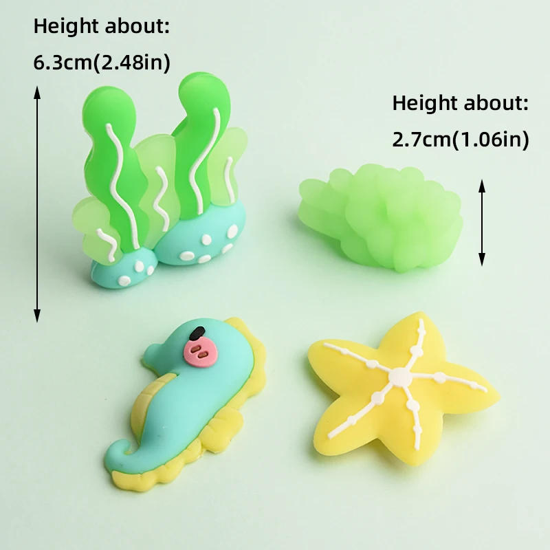Meerjungfrau Kuchen Topper Regenbogen Schwanz Shell Schloss Tisch Ornamente Prinzessin Mädchen Baby Party Liefert Seestern Auto Kuchen Dekorationen – Detail 27