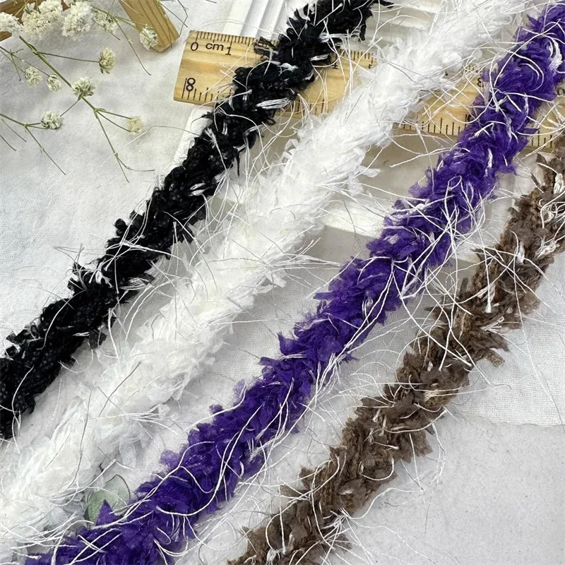 1.5 Cm Wide Hair Braid Fried Dough Twists Tweed Lace Webbing Placket Pocket Edging Diy Clothing Sewing Accessories By The Yard