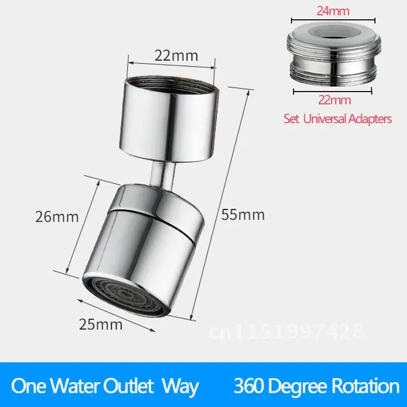 Filter Faucet 720° Rotate Water Outlet Tap Nozzle Shower Foamer Aerators For Kitchen Extender Accessories Universal Splash-Proof