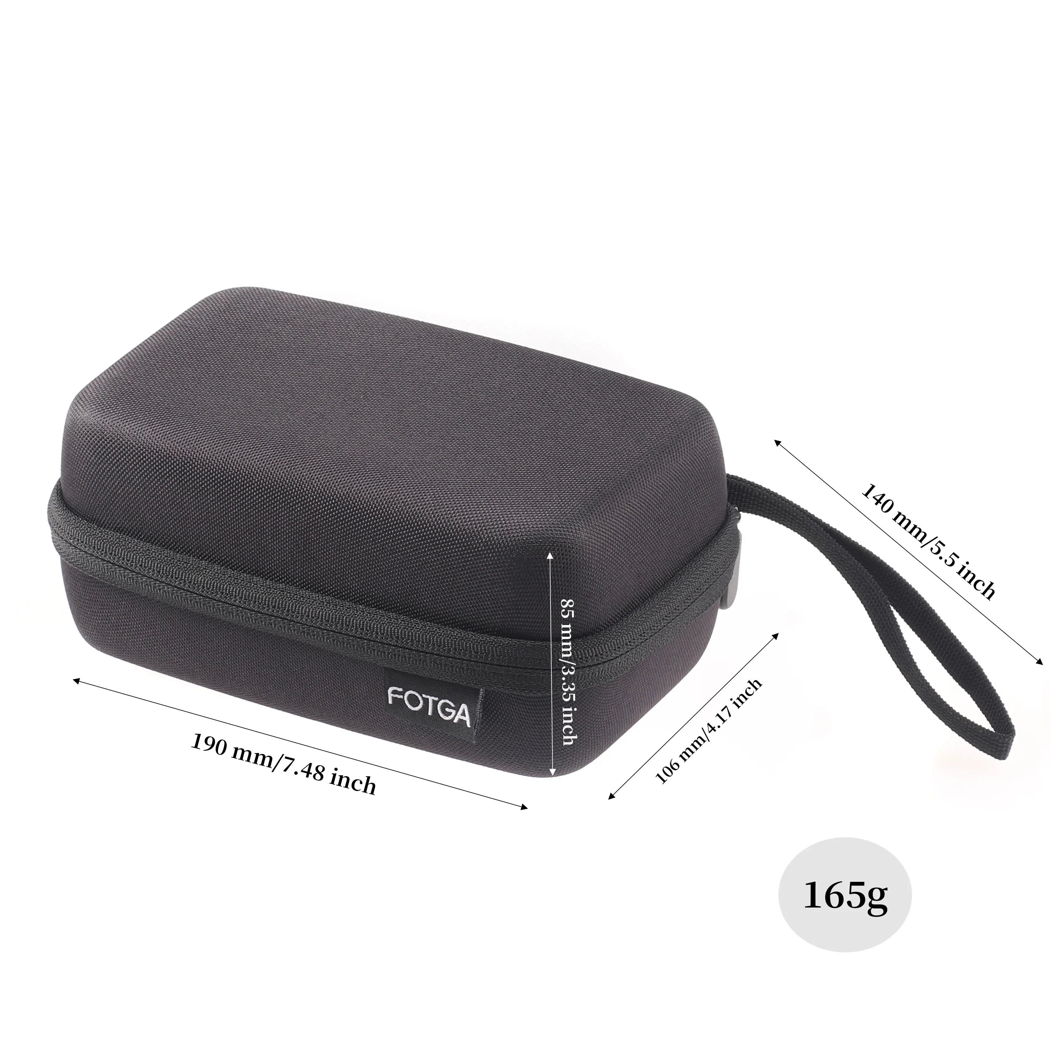 Borse universali per monitor Custodia protettiva da viaggio rigida in EVA per monitor della pressione arteriosa wireless Bluetooth sul braccio superiore