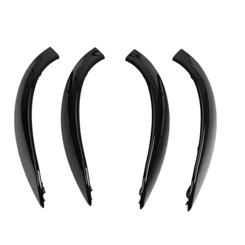 

WF-Car Inner Door Armrest Pull Handle Cover Grab Panel Outer Cover For BMW 3 Series F35 2012-2018 Bright Black