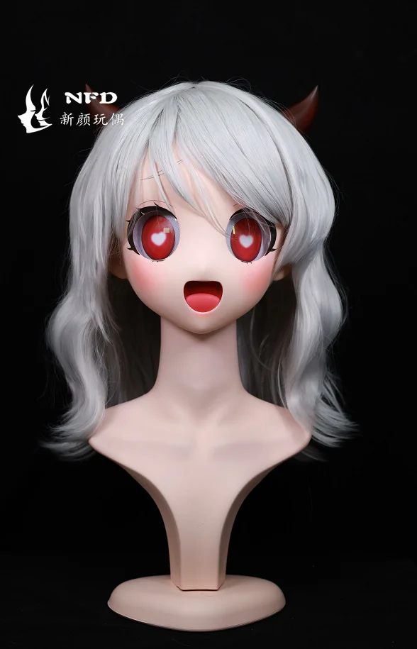 

(NFD31)Customize Crossdress Full Head With Lock Changable Face Female/Girl Japanese Anime Character Kig Cosplay Kigurumi Mask