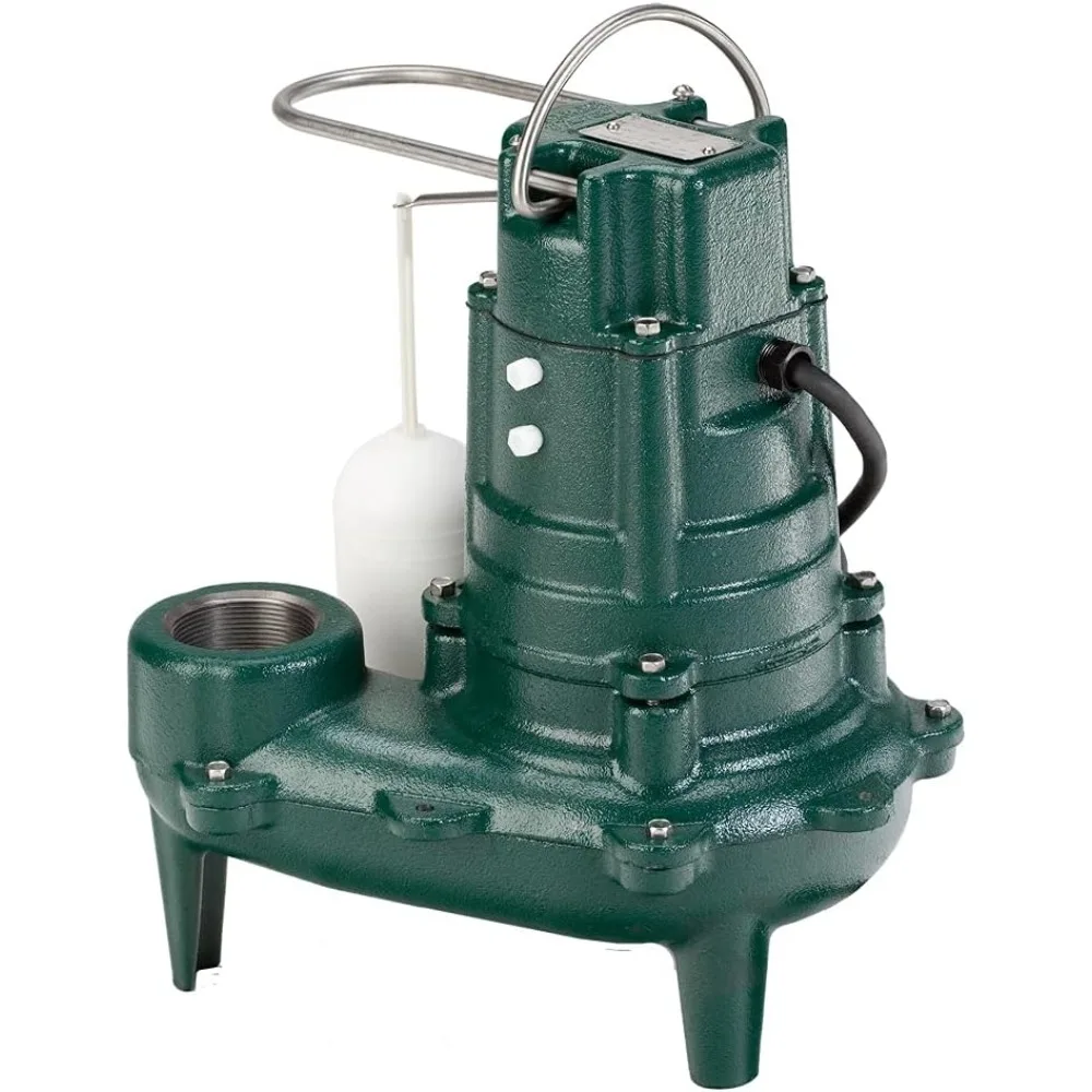 

Sewage Pumps, 1/2 HP Automatic, Heavy-Duty Submersible Sewage, Effluent or Dewatering Pumps, Water Pump