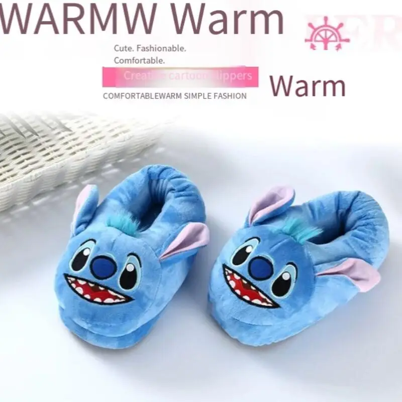 

Теплые толстые домашние тапочки, мягкая удобная обувь для женщин, зимняя уютная обувь, плюшевые тапочки с милым мультяшным аниме-дизайном