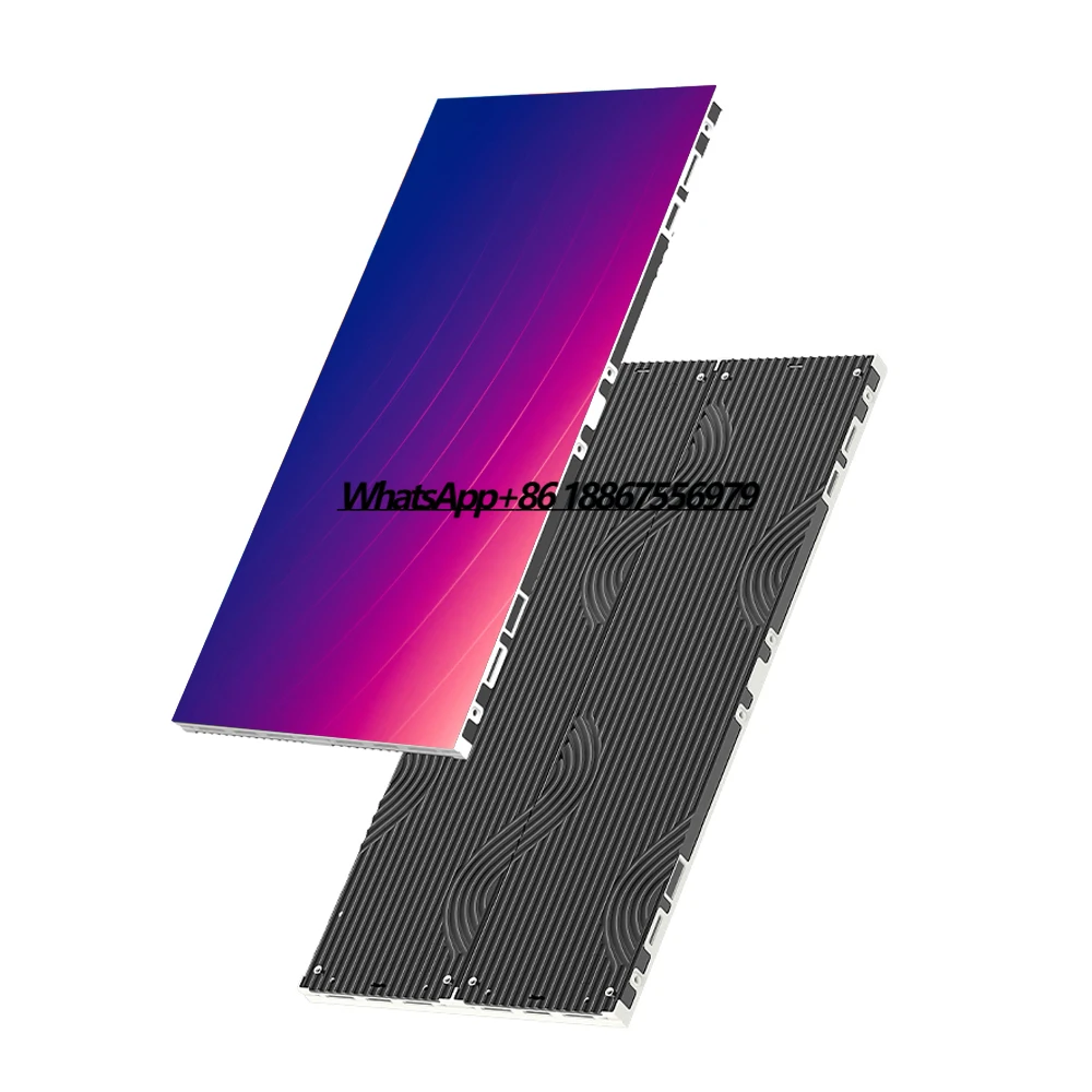 

High Brightness P2.5 Indoor LED Display Screen 500mmx1000mm Seamless LED Panel Backdrop for Shopping Mall Animation