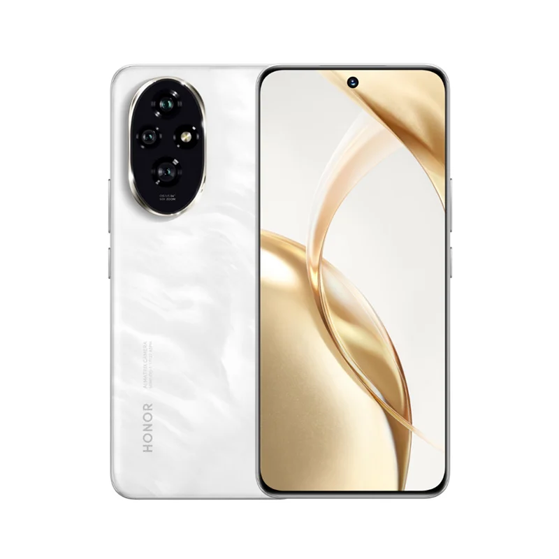 Honor 200 5G RAM 8GB 12GB 16GB ROM 256GB 512GB هاتف ذكي 5200mAh بطارية 6.7 بوصة OLED 50MP Snapdragon7 Gen3 هاتف مستعمل