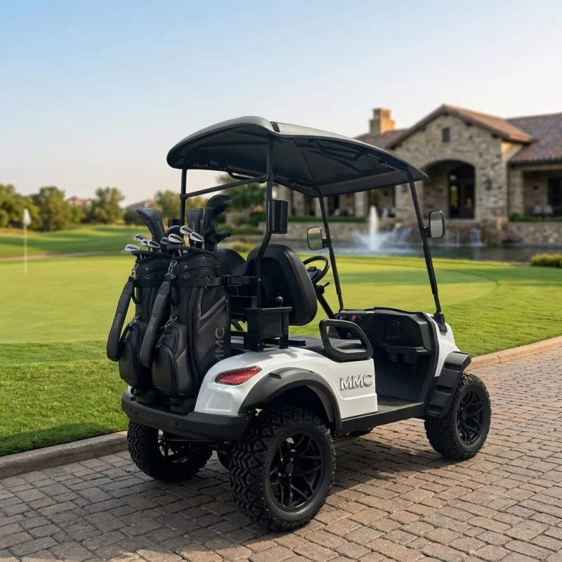 High End Lithium Battery 2 Seater Electric Golf Buggy Luxury Street Legal Utility Golf Cart for Villa Golf Country Club