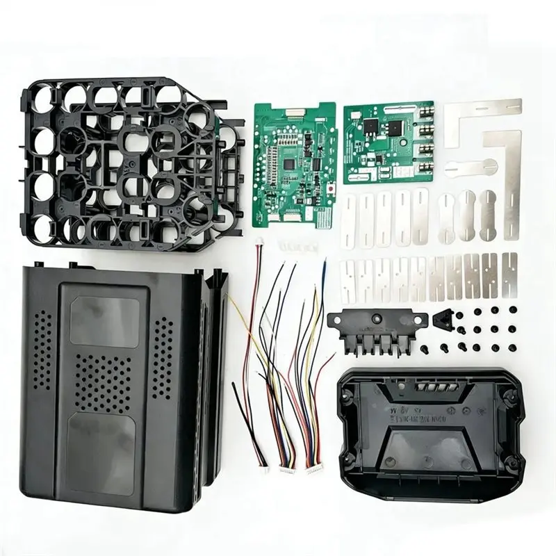 Nouveautés - Boîtier de batterie Li-ion 20X 18650 pour tondeuse Greenworks 80V, coupe-herbe, circuit de protection de charge PCB