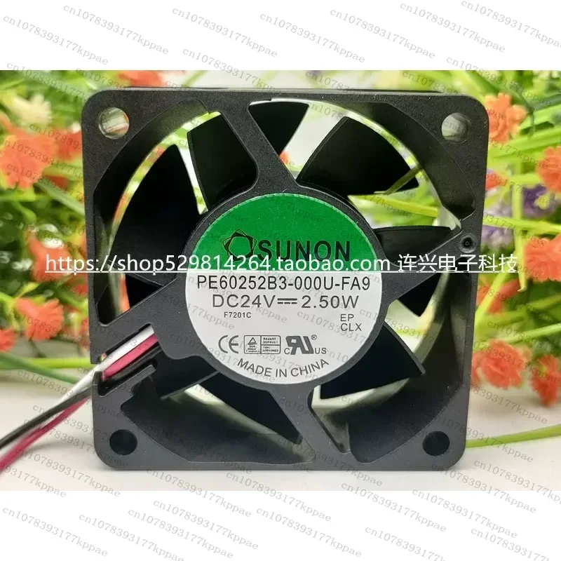 1PCS for FANUC PE60252B3-000U-FA9 Servo Radiator Fan New Construction Standard CNC Machine Tool Cooling Fan Replacement Part