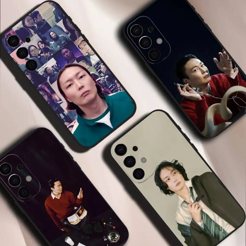

Roh J-Jae W-Won For Samsung S26,S25,S24,S21,S22,S23,S30,Ultra,S20,Plus,Fe,Lite,5G Black Cover Phone Case