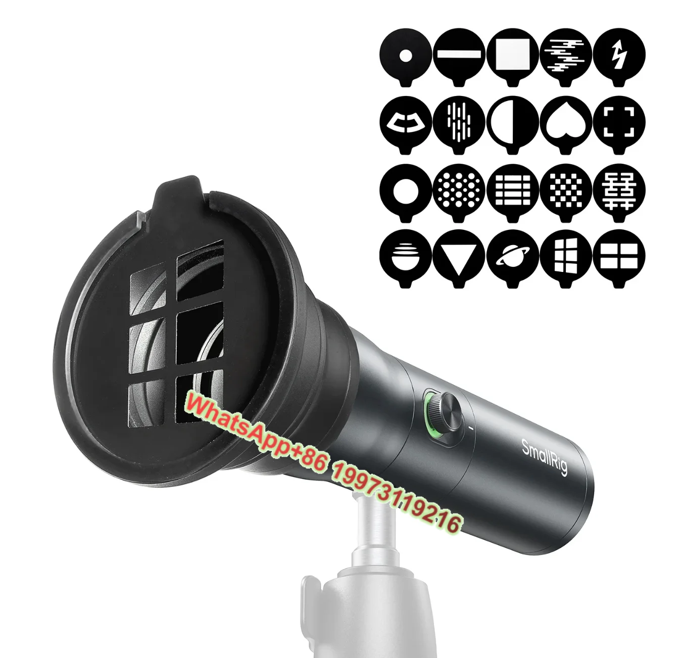 

SmallRig 4634 RF 10C 10W RGB Portable Focusable LED Video Light Built-in Battery for Photography Selfie Studio Camera Use Phone