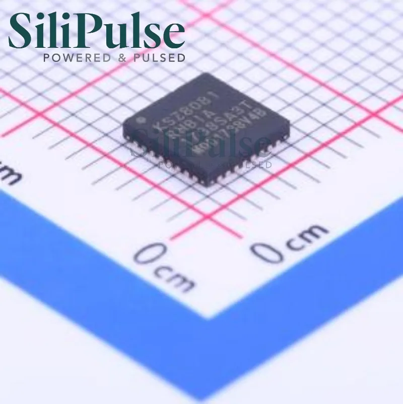 (10-50pcs) KSZ8081RNBIA-TR QFN-32-EP(5x5) 100% Original In Stock IC