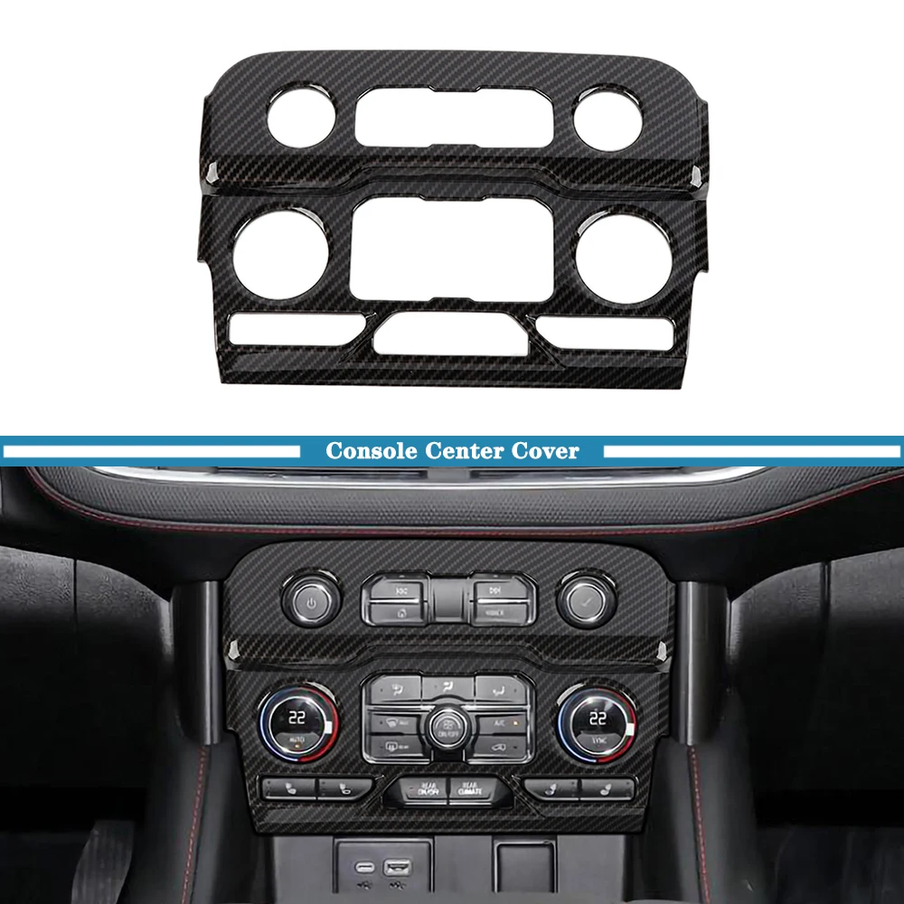 

Car Interior Center Console Panel Decoration Cover Trim for Chevrolet Suburban 2020+/ for Tahoe for GMC-YUKON 2021+ Accessories