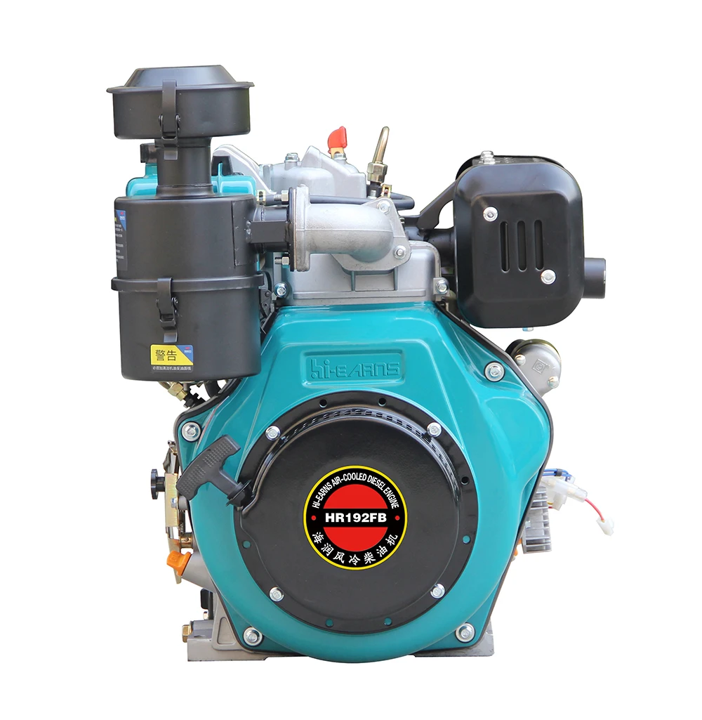 single cylinder air cooled electric start 13h·p engine die·sel fuel