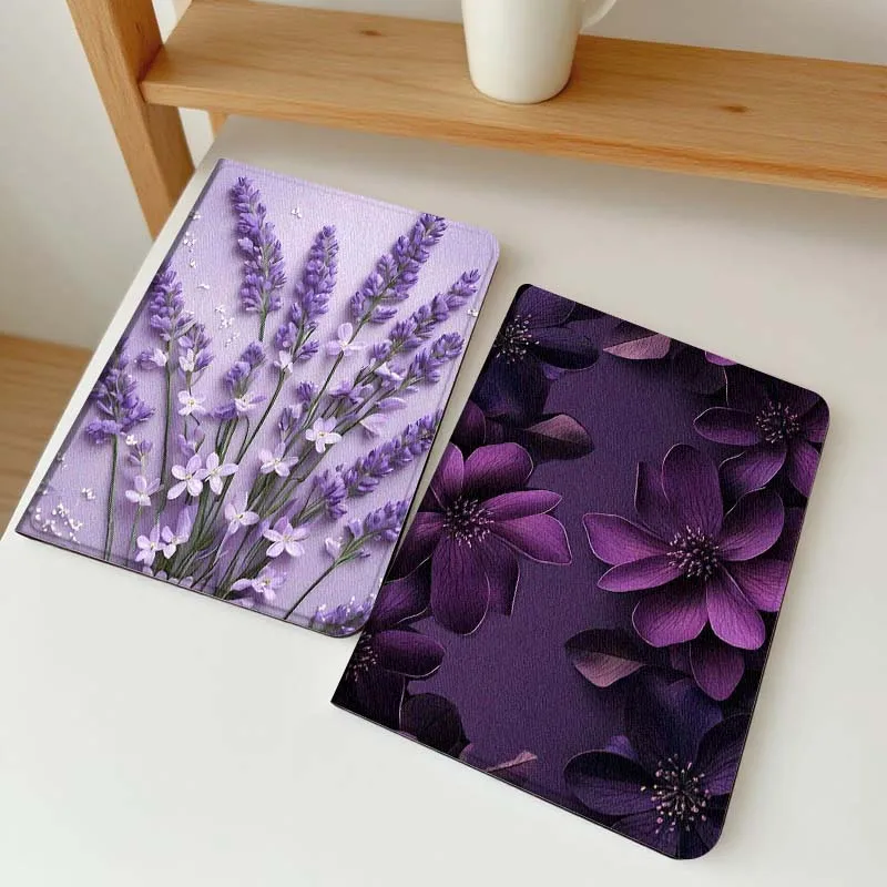 

Retro Flower Popular Pattern For Samsung Galaxy Tab A7 A A8 A9 A11 S6 S11 10.1 10.4 10.5 Inch Lite PLus Soft Tablet Case Gift