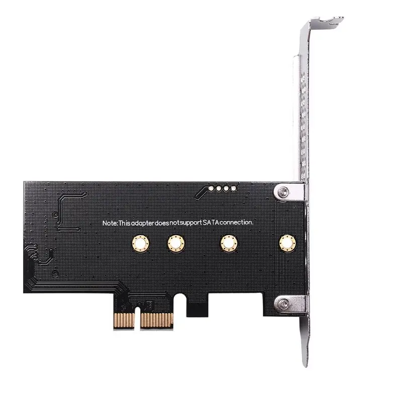10X Add On Cards PCIE To M2 Adapter PCI Express 3.0 X1 To NVME SSD M2 PCIE Raiser Adapter Support 2230 2242 2260 2280