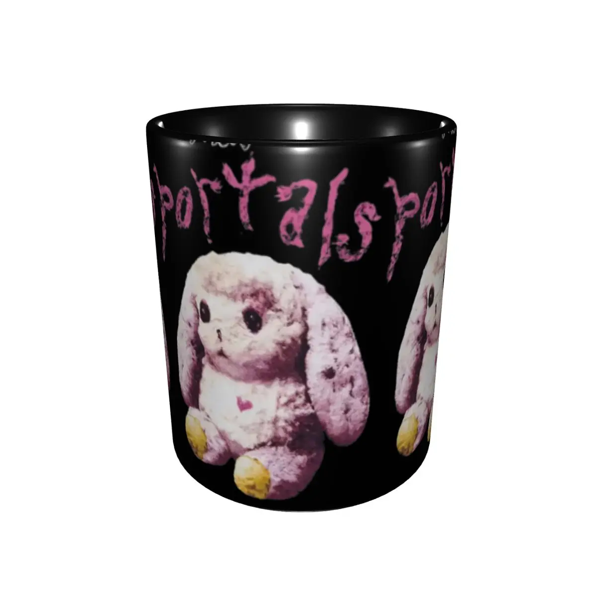 New Arrival Pink Bunny Melanies Martinez Portals Merch Mug Cute Tea Cup