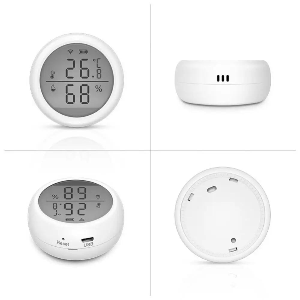 

Hygrometer Professional Gateway Required Wireless Wifi Sensitive Thermometer Detector Temperature And Humidity Sensor Tuya