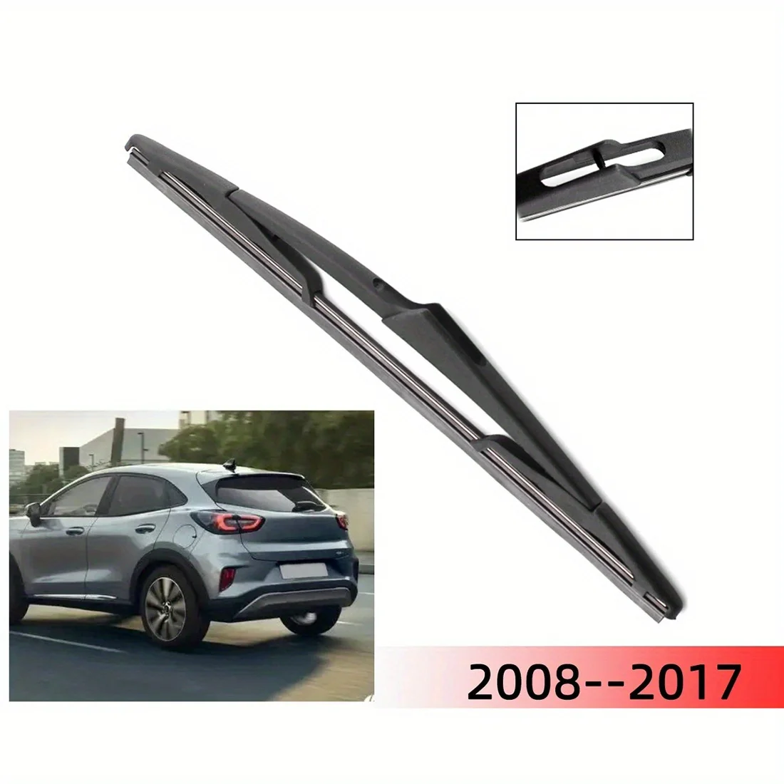 

12Inch Rear Back Windscreen Wiper Blade For Ford Fiesta MK6 Hatchback 2008-Onwards Durable Car Windshield Wiper Replacement Part
